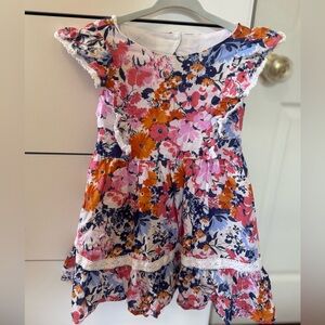 Janie and Jack spring  dress size 18-24 months NEW